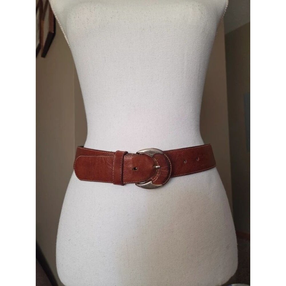 Vintage 90s genuine leather furla belt